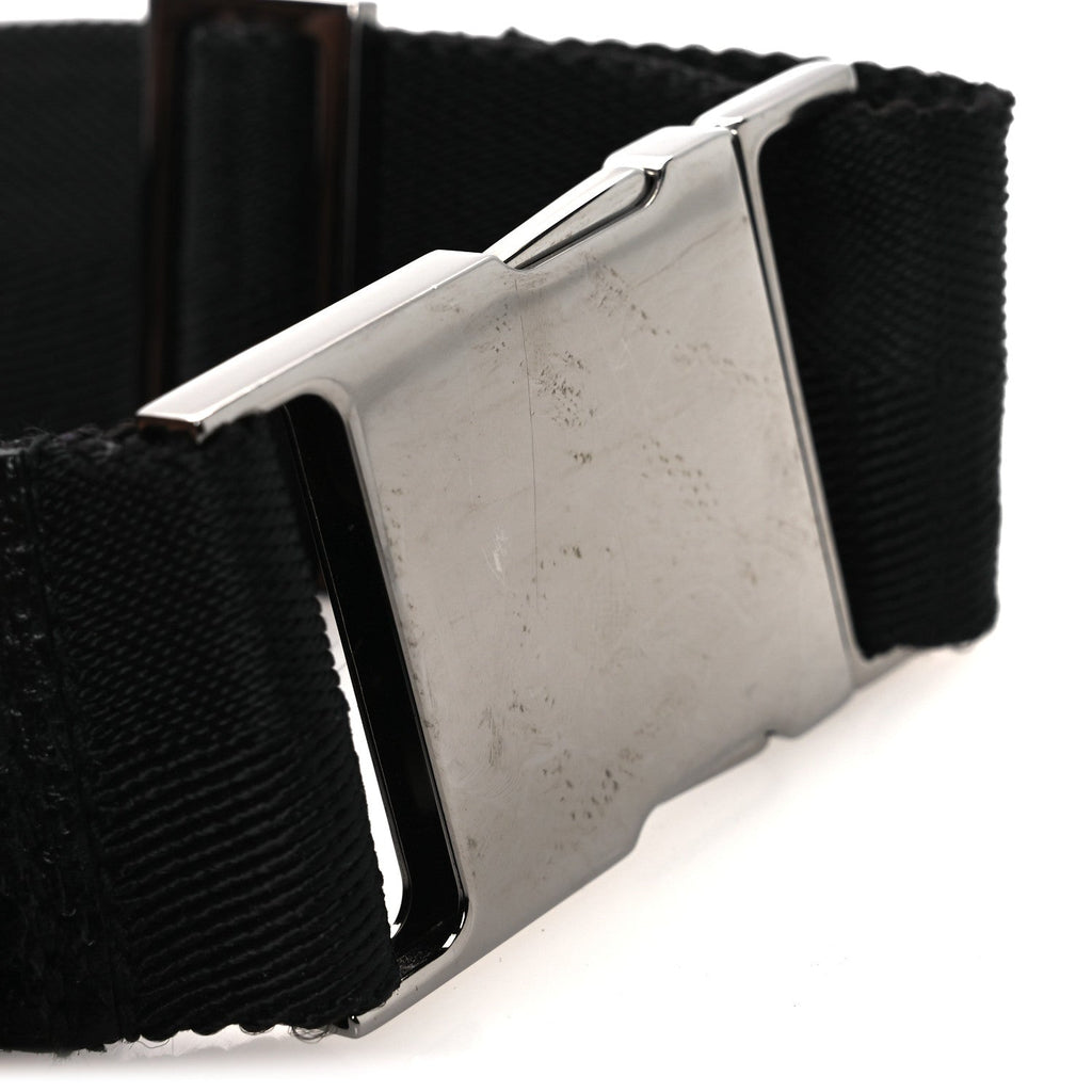 GG Monogram Double Pocket Belt Bag Black
