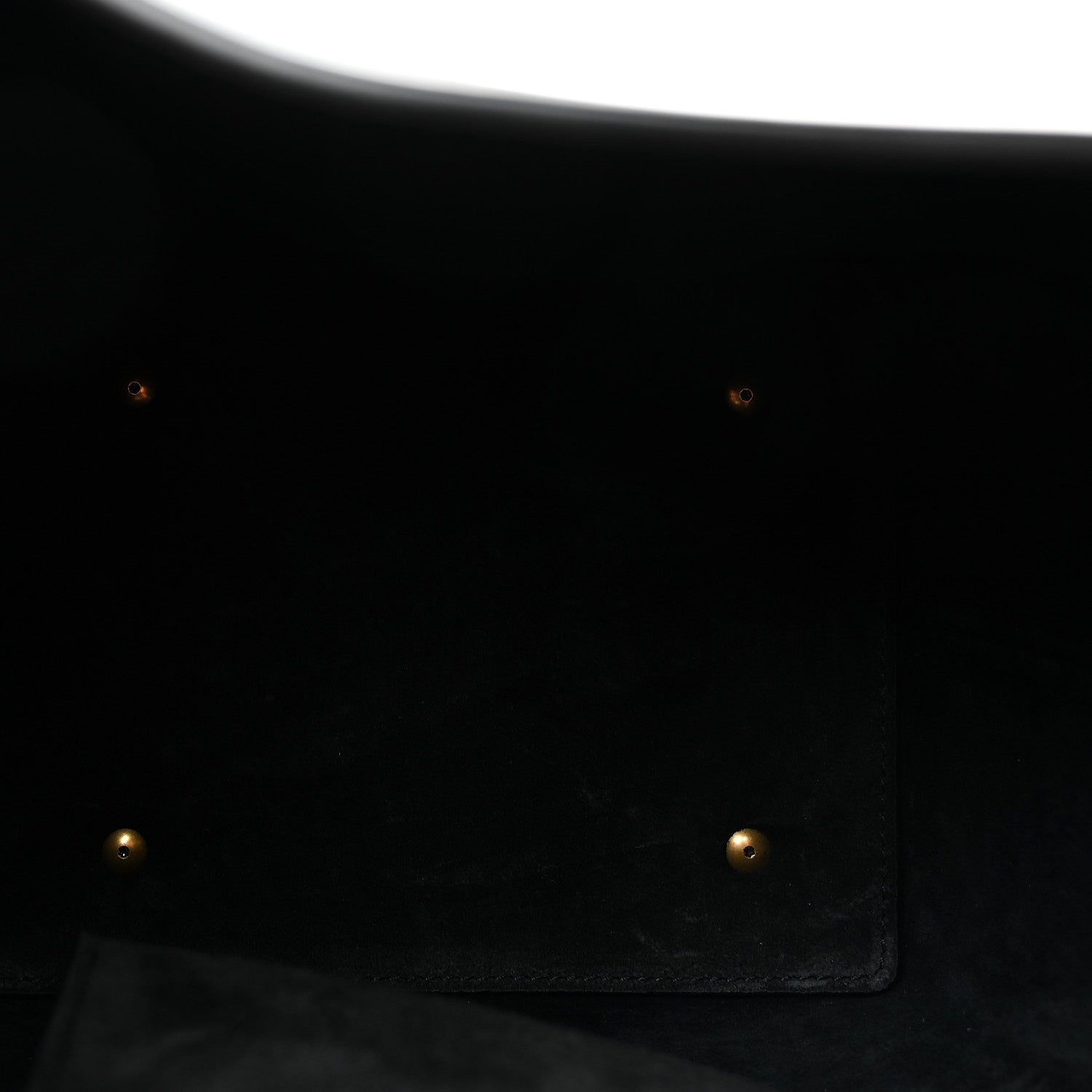 Smooth Shiny Calfskin Monogram Le 37 Small Bucket Bag Black