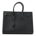 Grained Calfskin Large Sac De Jour Carryall Black