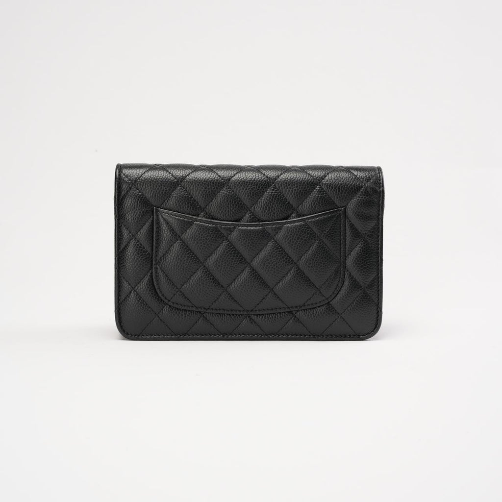 Chanel Wallet on Chain (WOC) Caviar Leather Black 2020