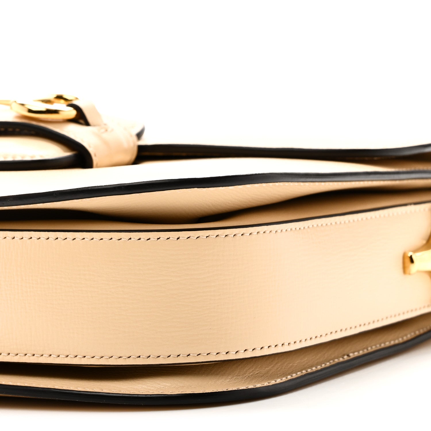 Azalea Calfskin Horsebit 1955 Shoulder Bag Bubble Tea