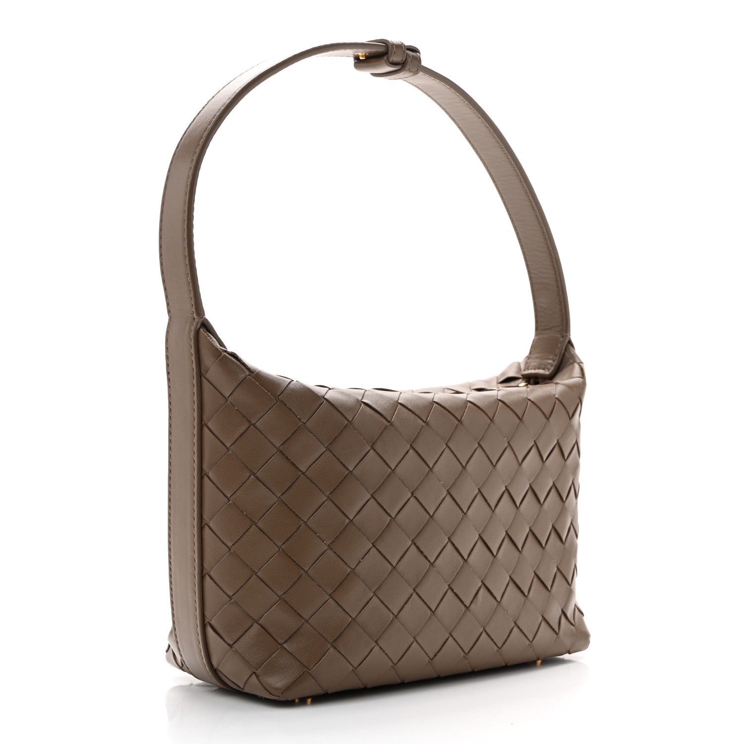 Nappa Intrecciato Mini Wallace Pinecone