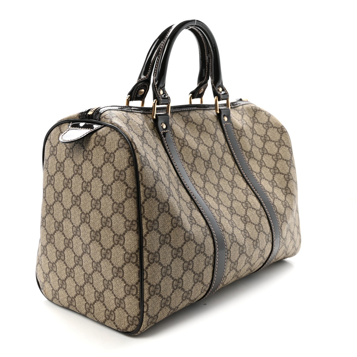 GG Plus Monogram Medium Joy Boston Dark Brown