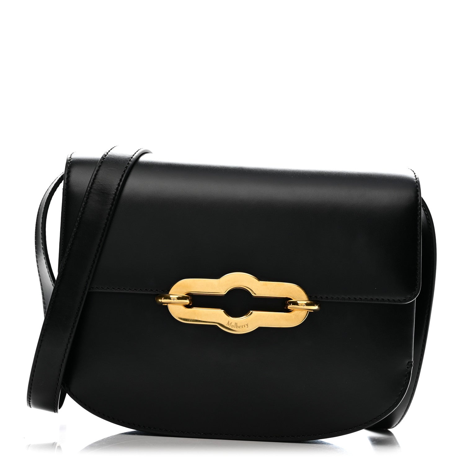 Super Lux Calfskin Small Pimlico Satchel Black