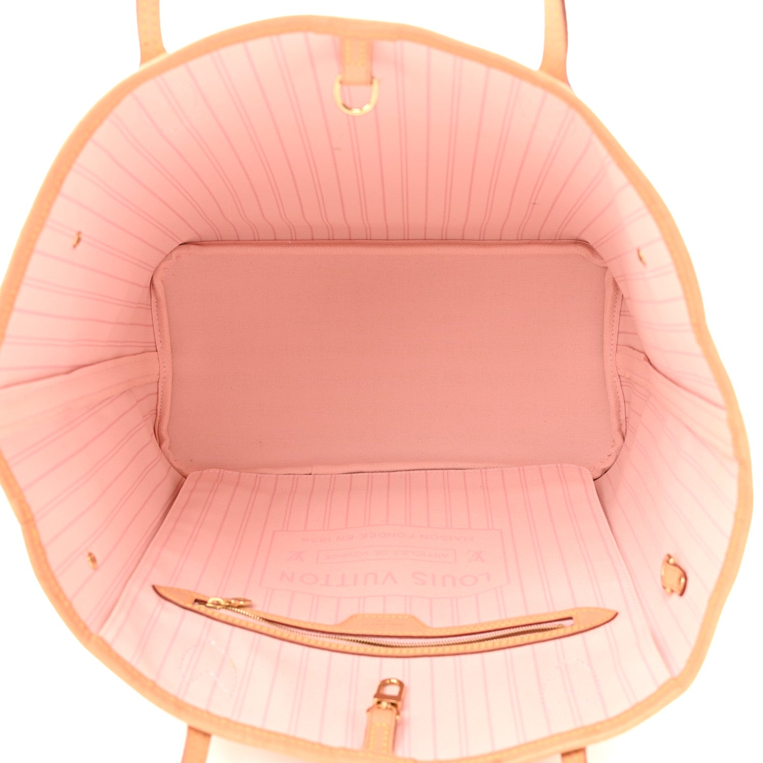 Damier Azur Neo Neverfull MM Rose Ballerine