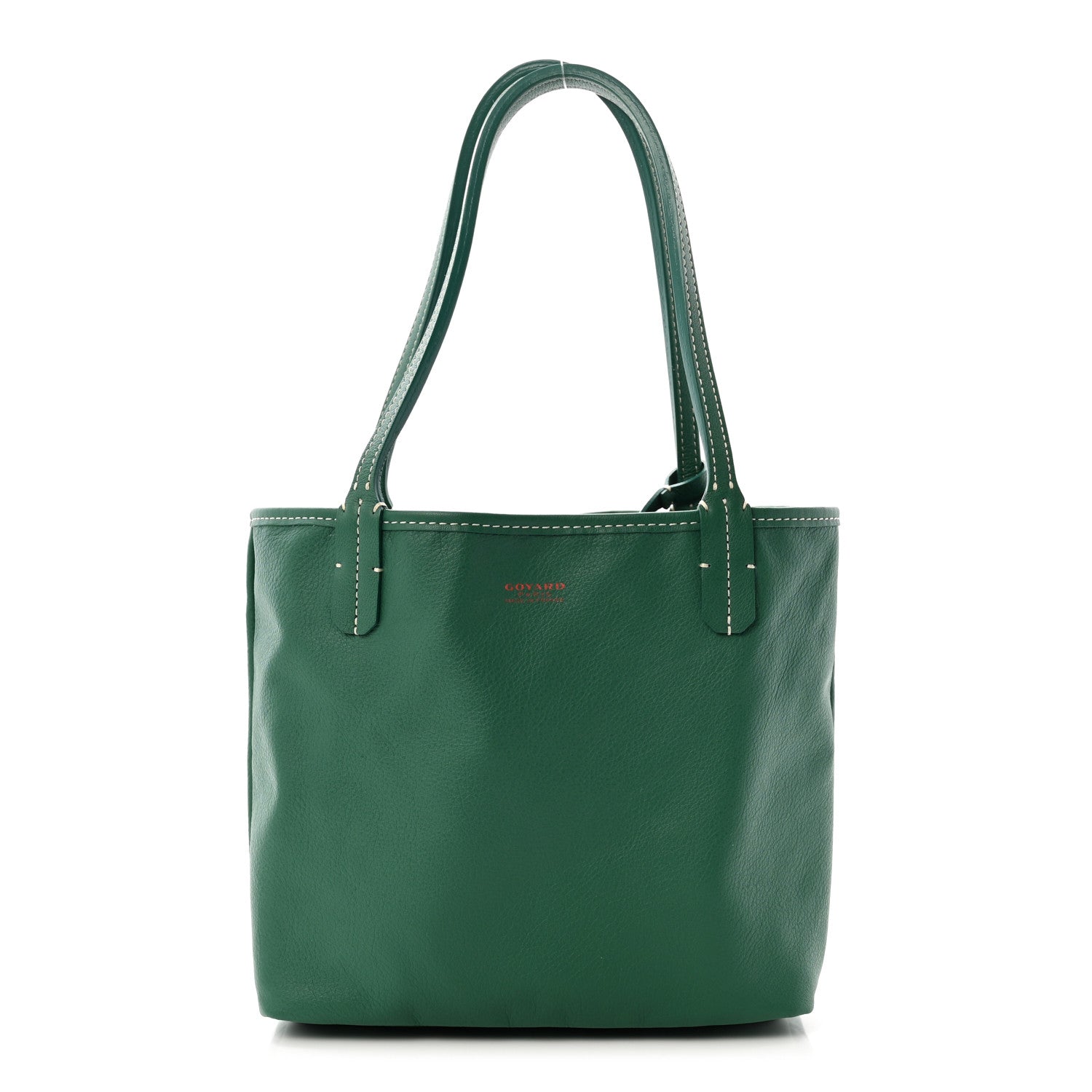 Goyardine Reversible Mini Anjou Green