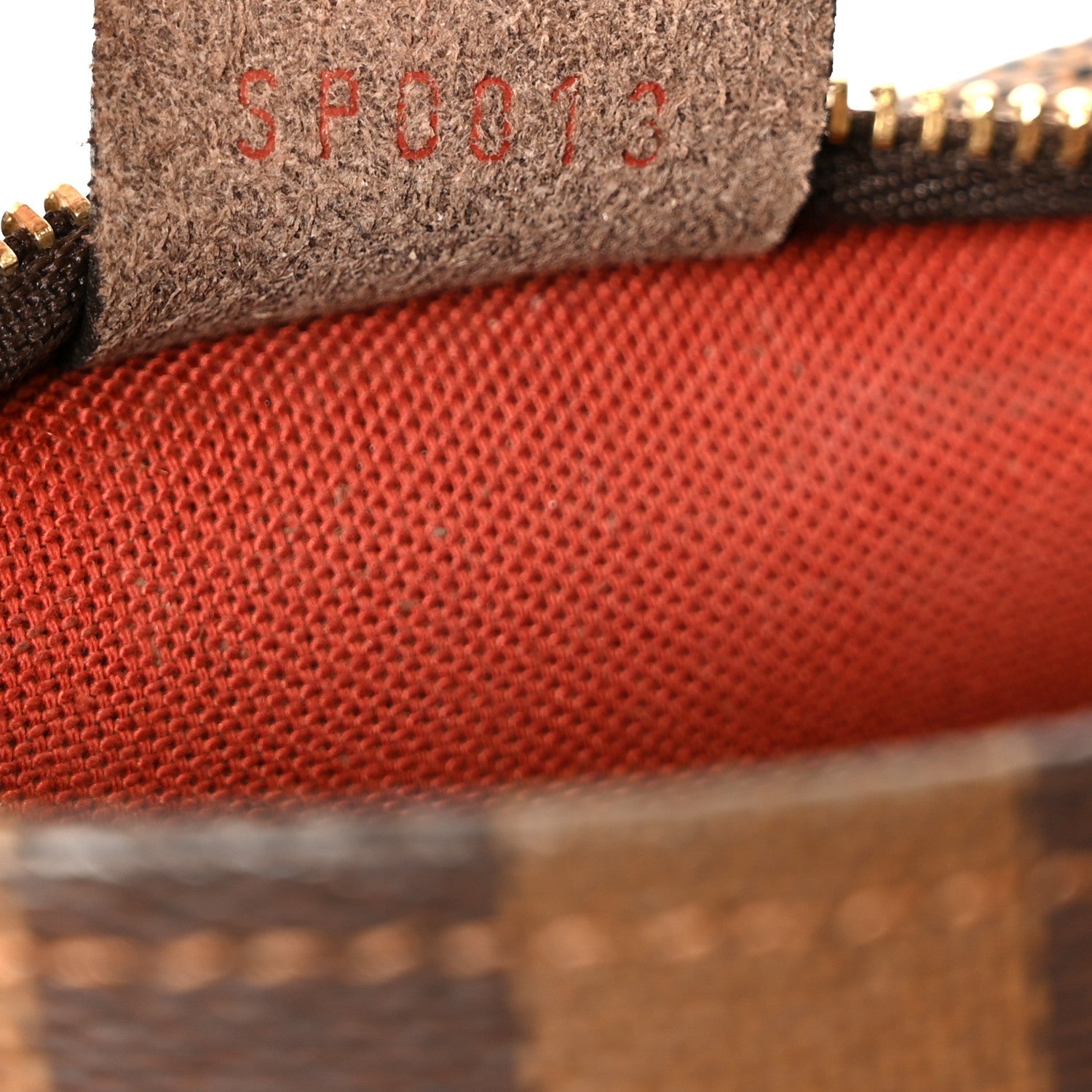 Damier Ebene Trousse Make Up Bag Pochette