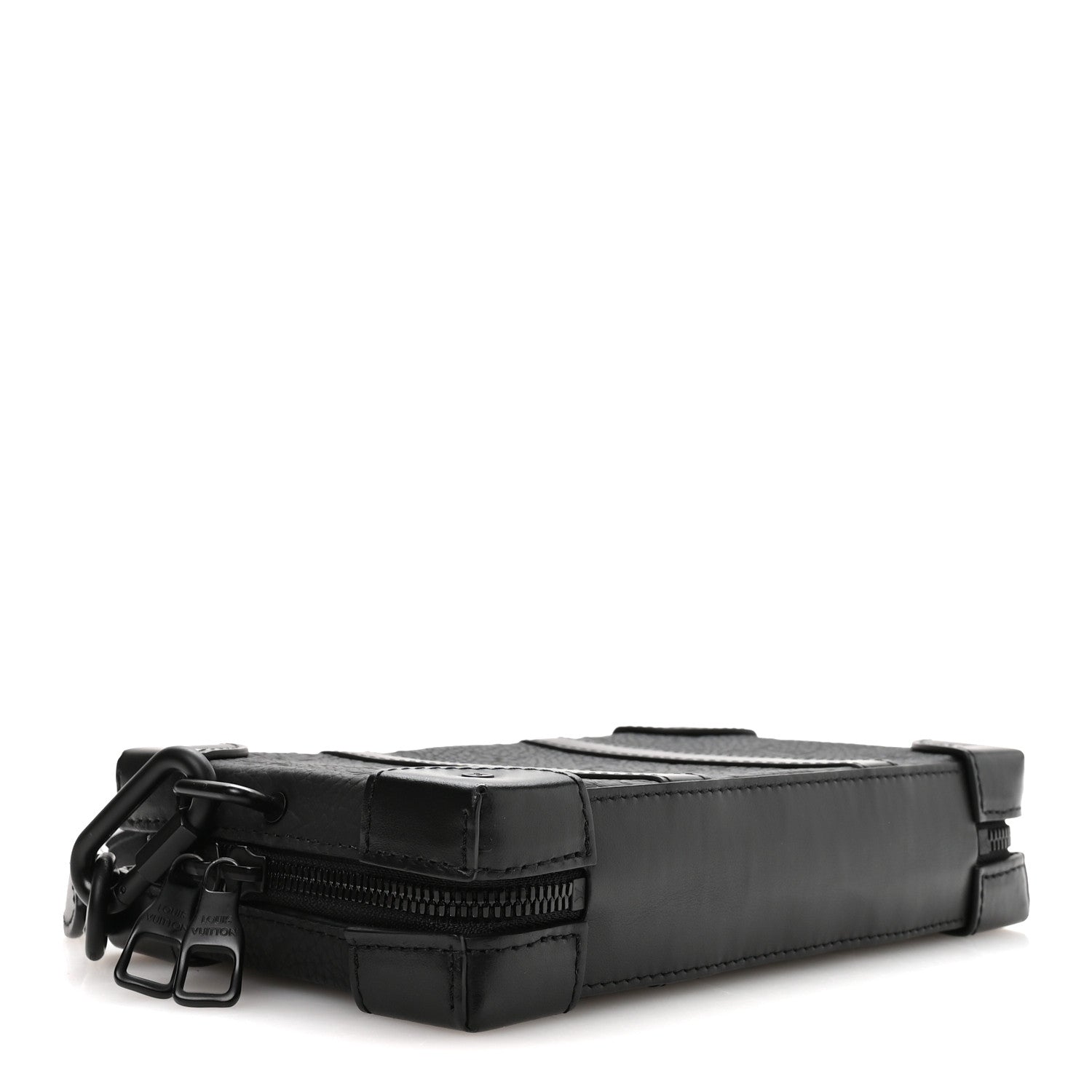 Taurillon Monogram Soft Trunk Wallet Black