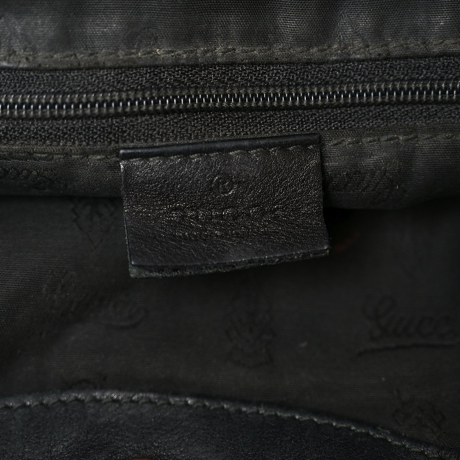 Guccissima Medium Sukey Tote Black