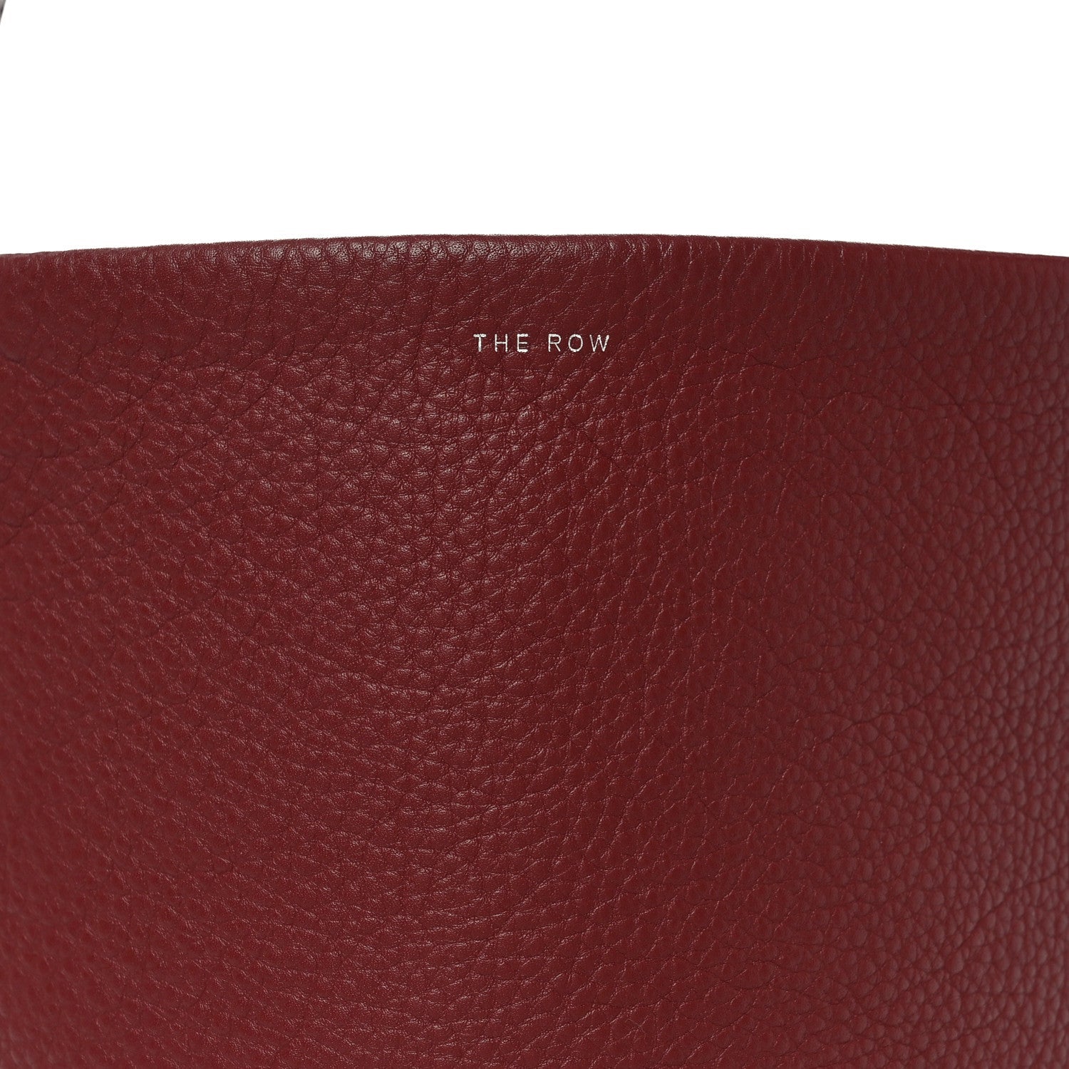 Grained Calfskin Small N/S Park Tote Terracotta