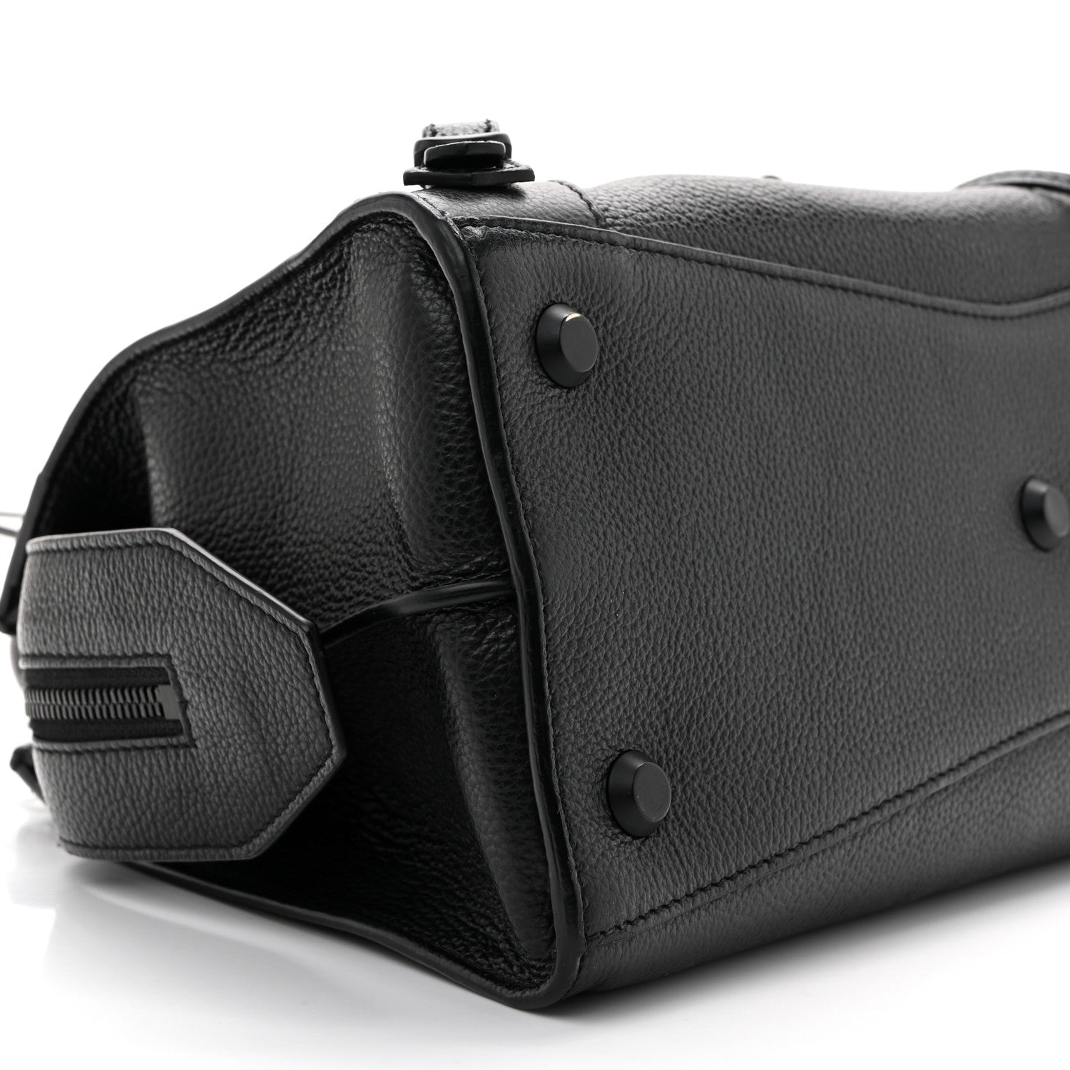 Grained Calfskin Neo Classic Black Hardware S City Black