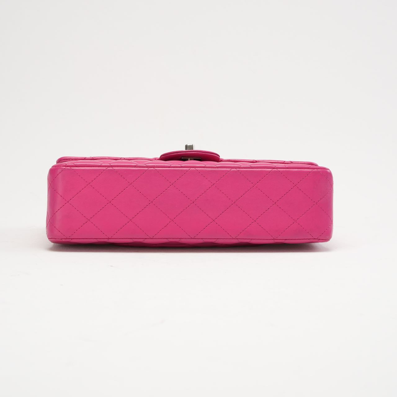 Chanel Pink Timeless Medium Double Flap Bag 2014