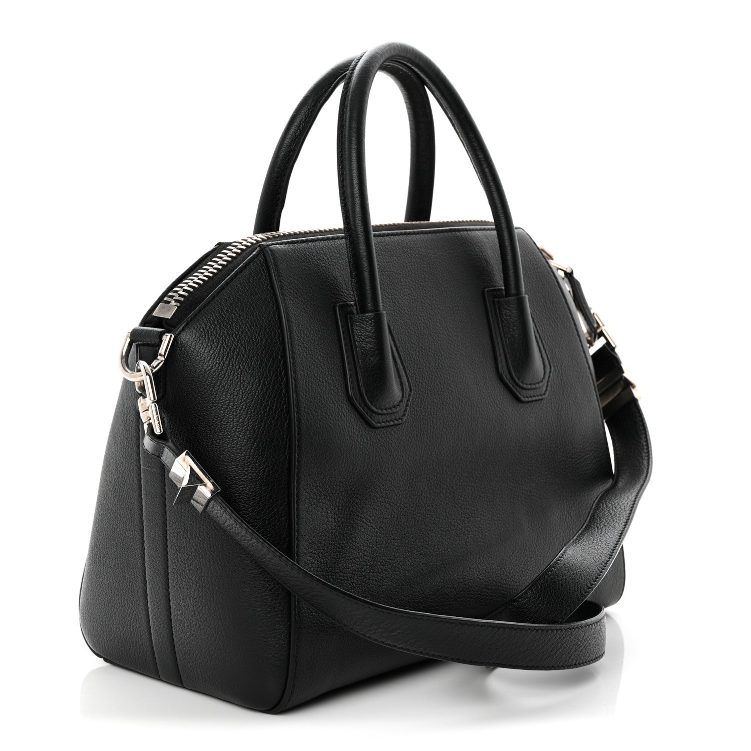Sugar Goatskin Small Antigona Black
