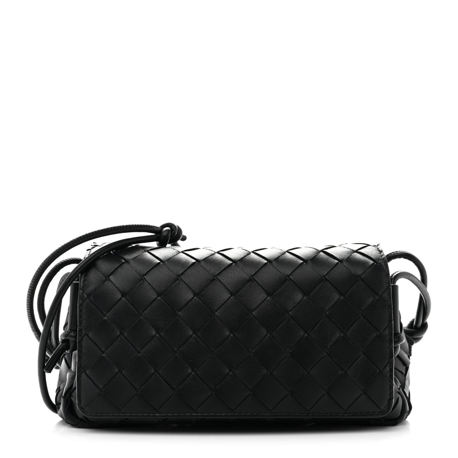 Nappa Intrecciato Notturno Black