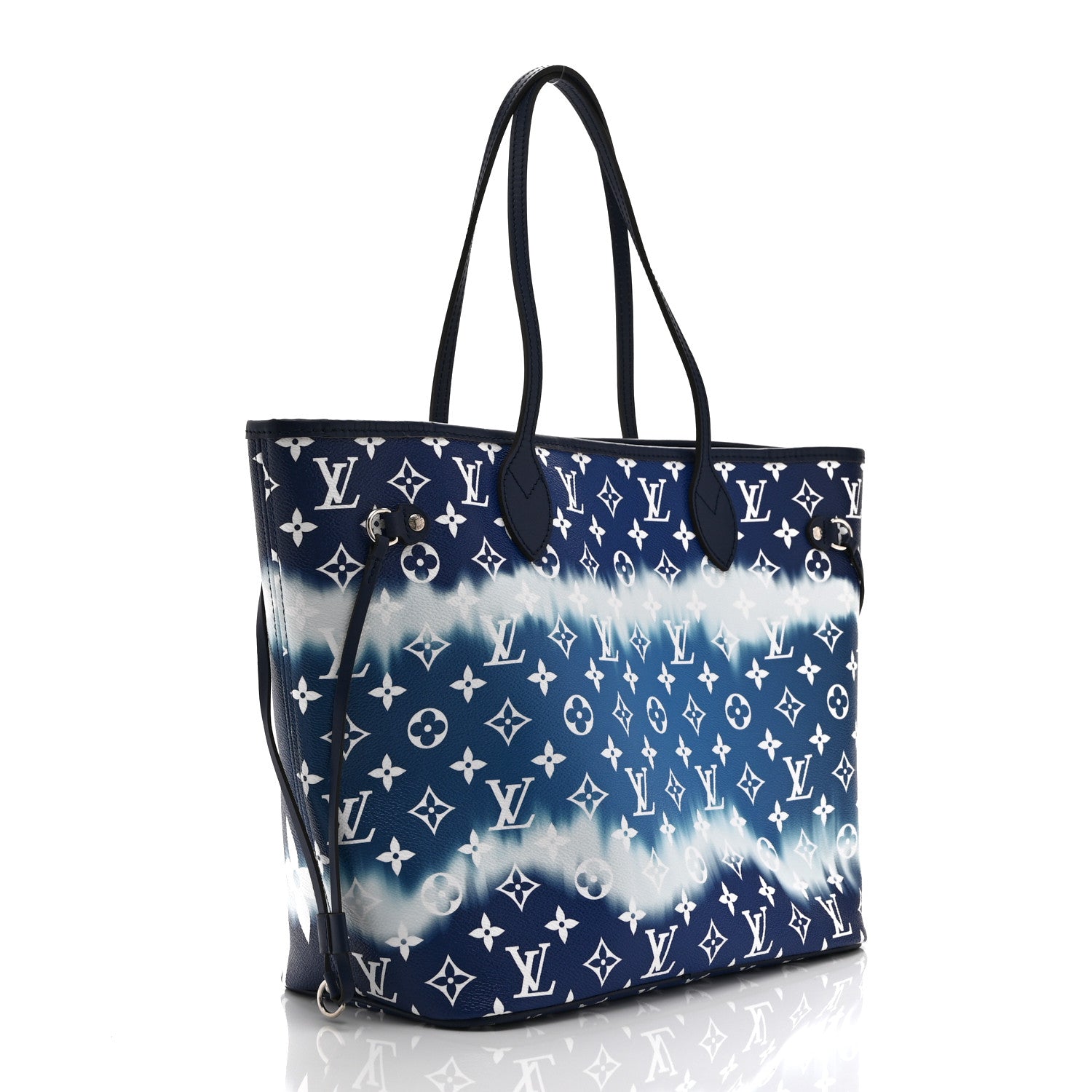 Monogram Escale Neverfull MM Blue