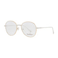 Salvatore Ferragamo Eyeglasses Aviator Full Rim, Gold/Palladium Frame and Clear Demo Lens Lens SF2189724