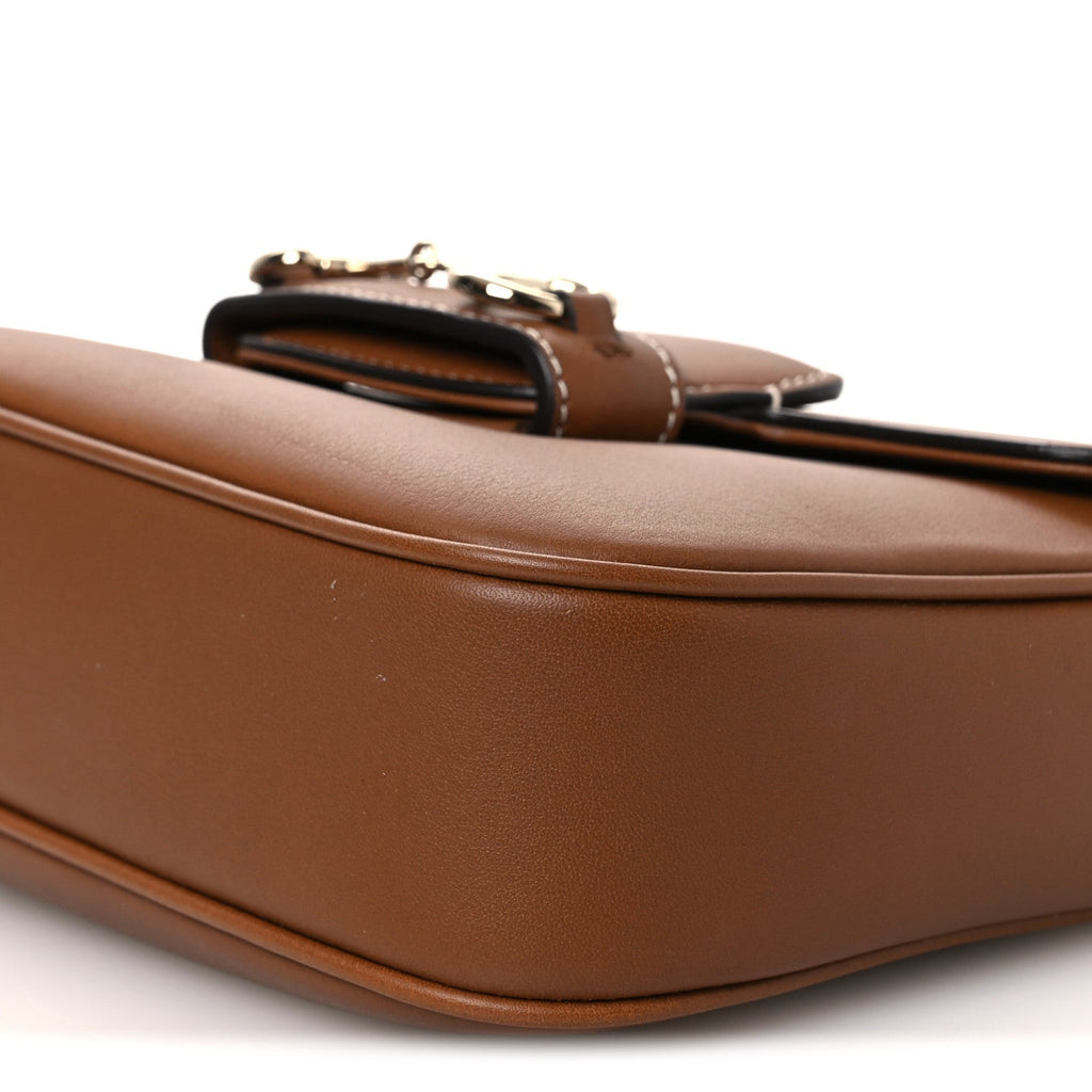 Arabella Calfskin Horsebit 1955 Soft Small Shoulder Bag Sundial