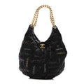 Denim Quilted Denim Mood Hobo Black Multicolor