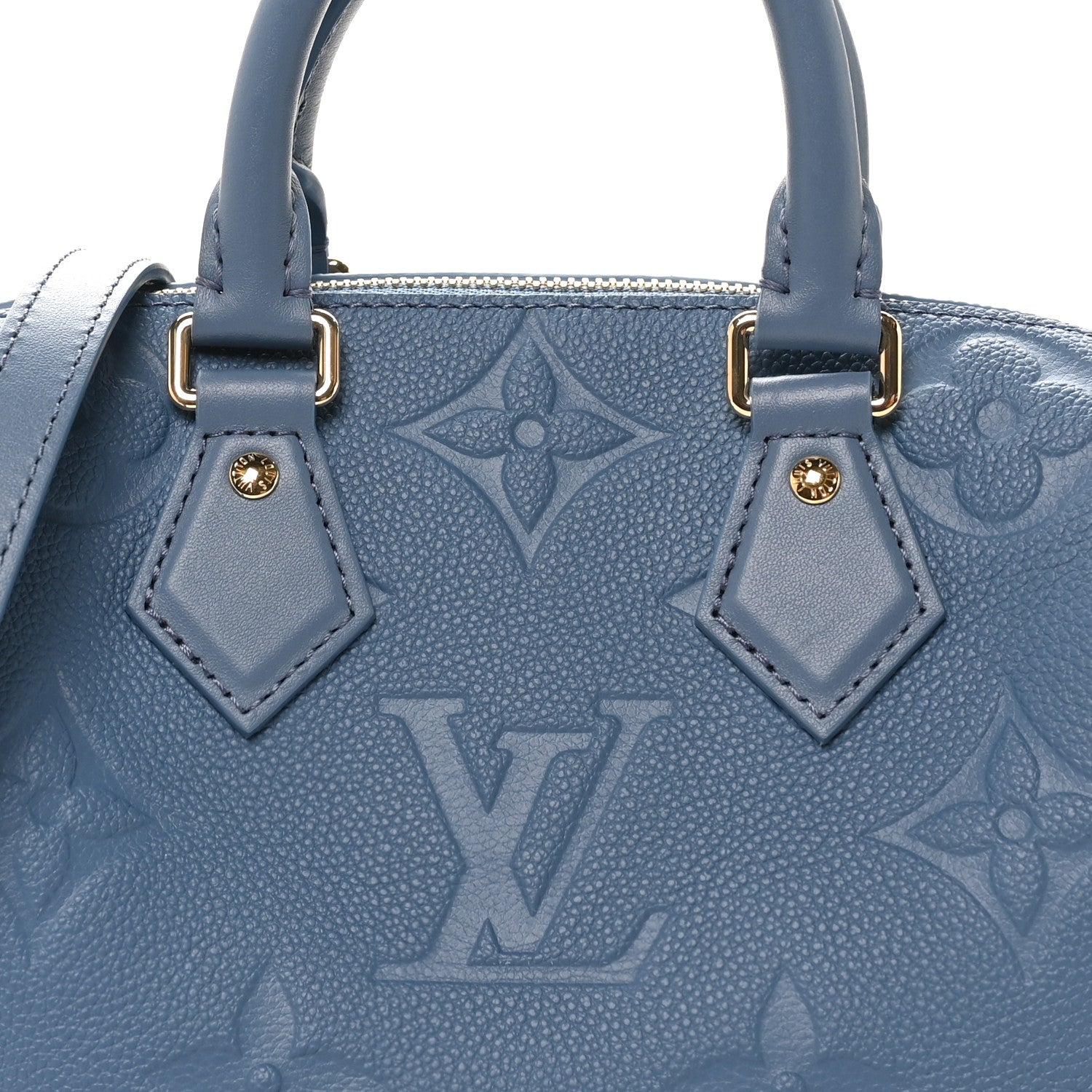 Empreinte Monogram Giant Speedy Bandouliere 20 Blue Jean