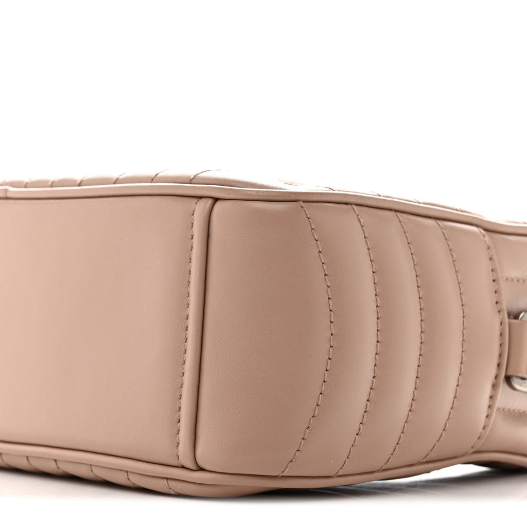 Soft Calfskin Diagramme Camera Bag Cipria