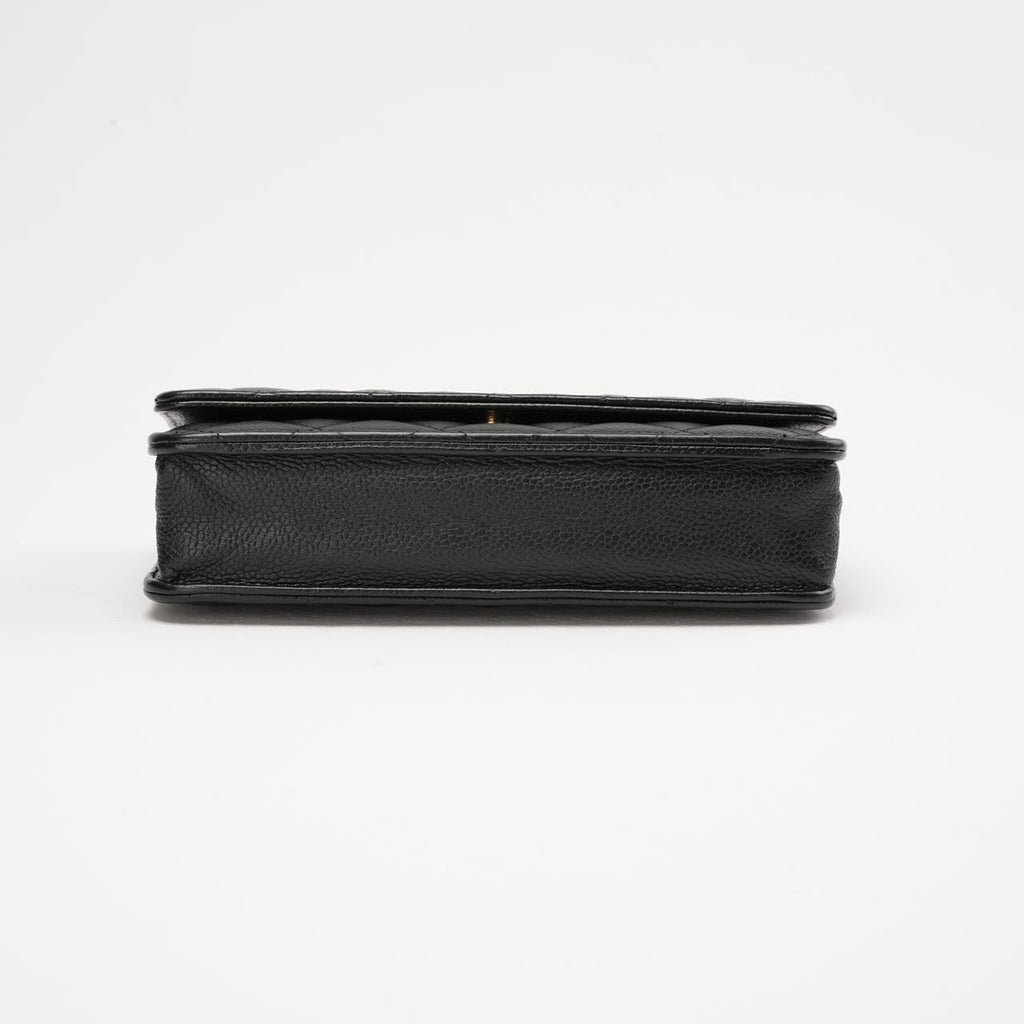 Chanel Wallet on Chain (WOC) Caviar Leather Black 2020