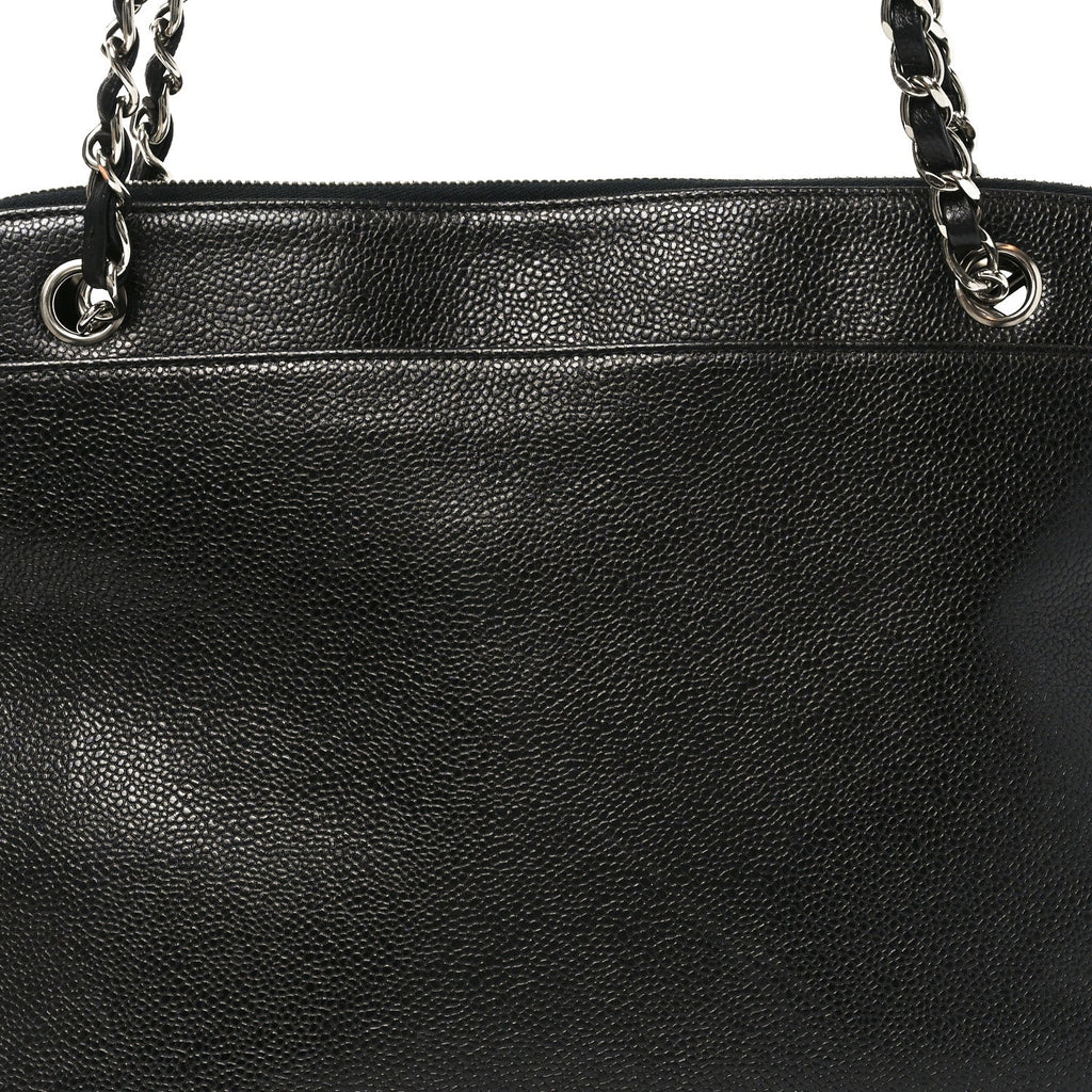 Caviar Shoulder Bag Black