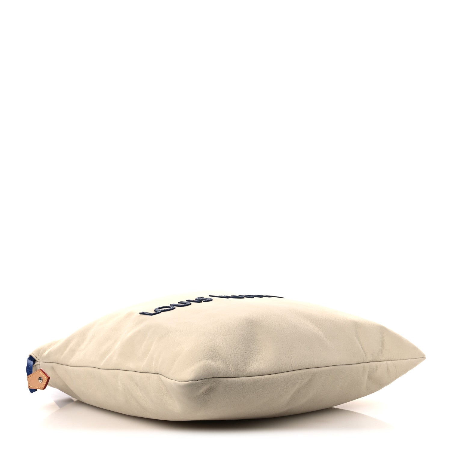 Nubuck Dust Bag Tote Ecru White