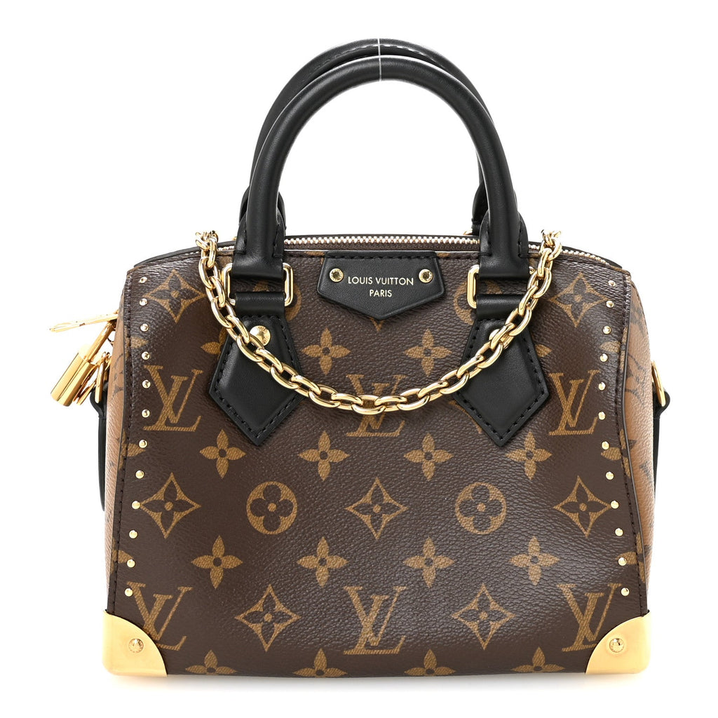 Reverse Monogram Speedy Trunk 20