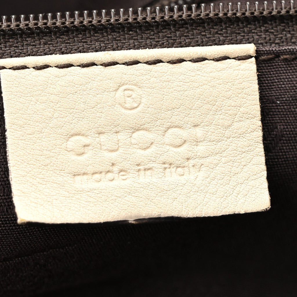 Guccissima Medium Sukey Tote Mystic White