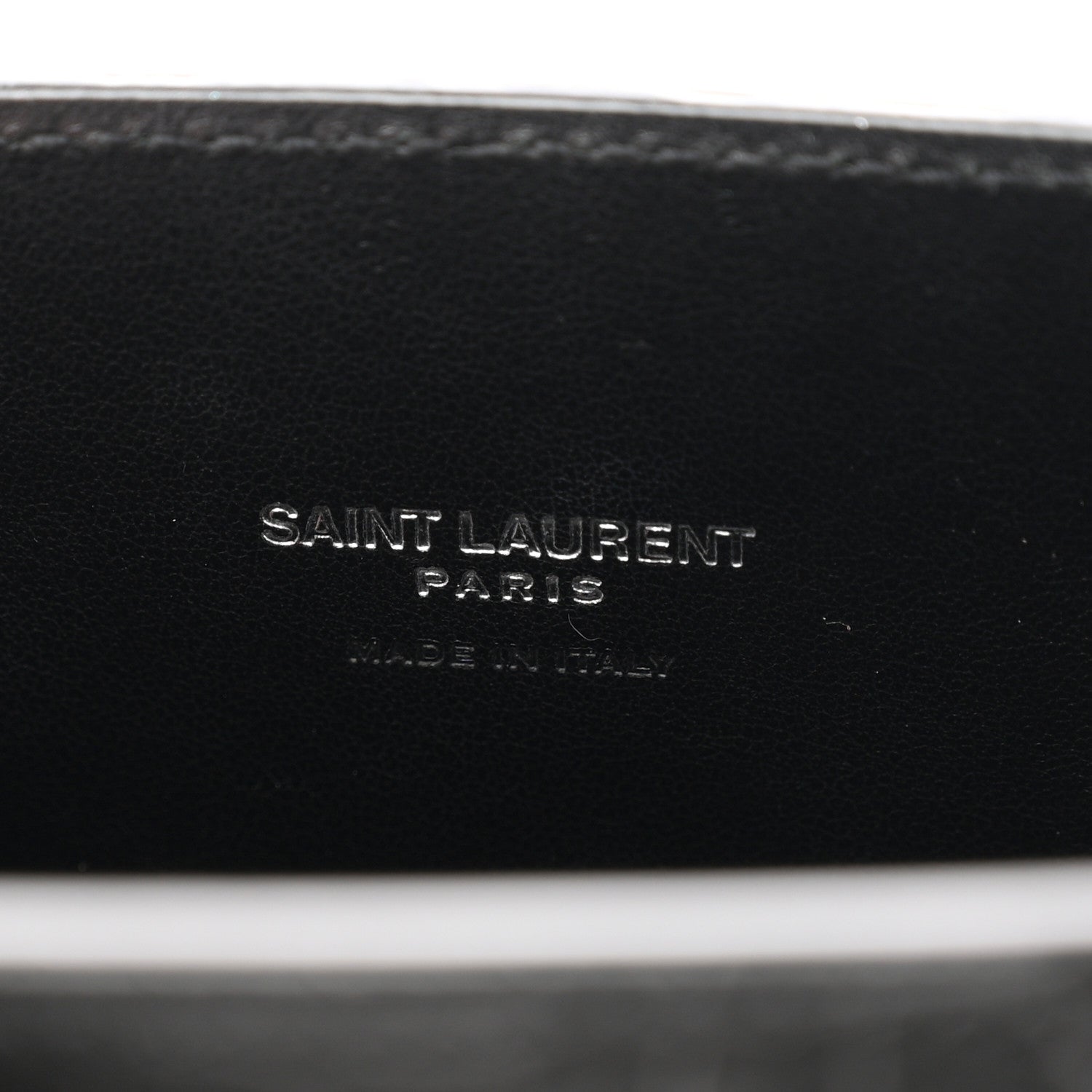 Calfskin Crocodile Embossed Nano Sac De Jour Black