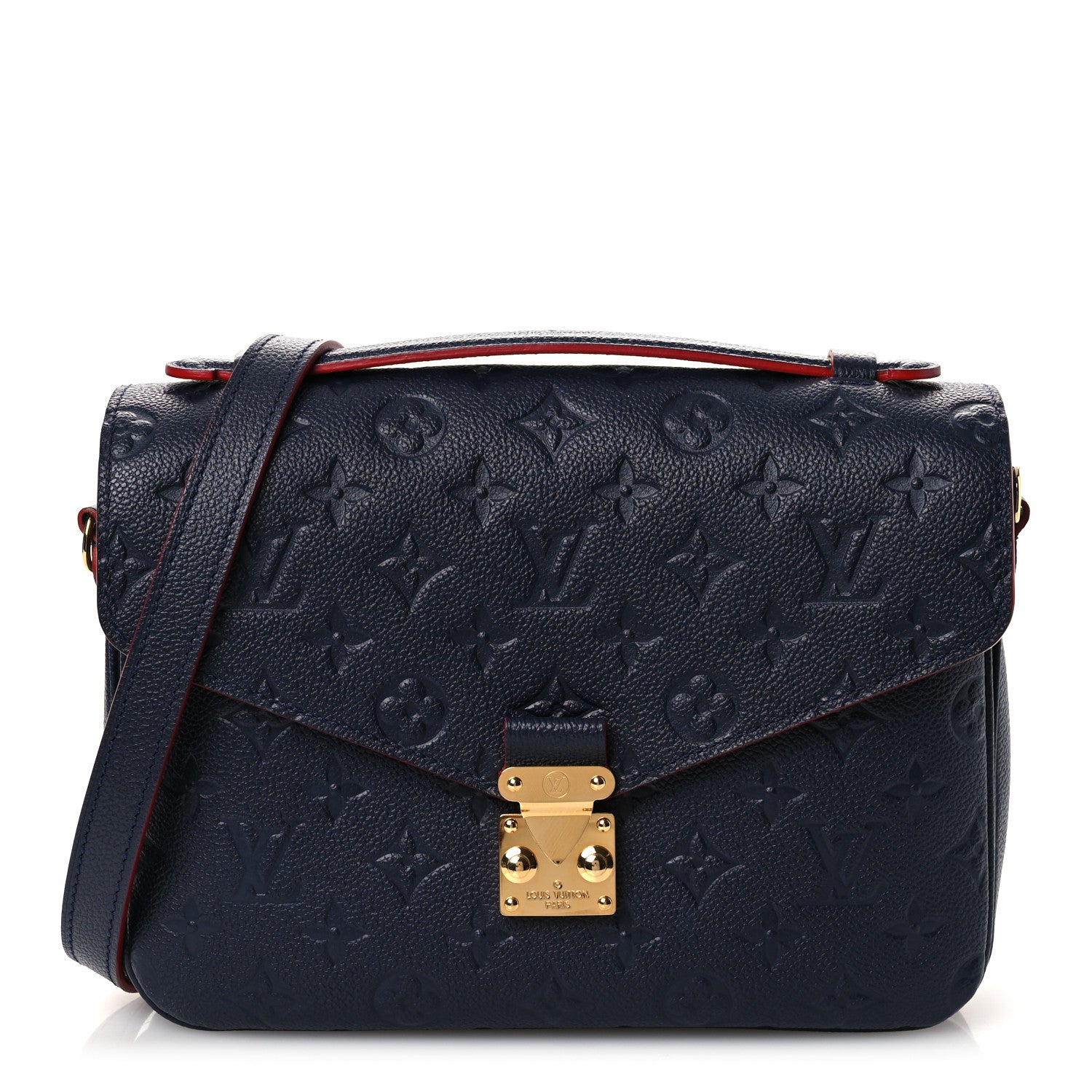 Empreinte Pochette Metis Marine Rouge