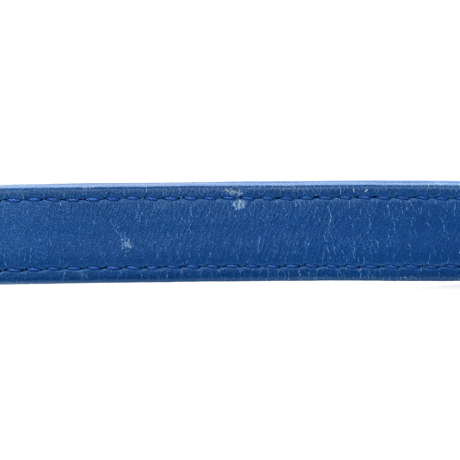 Lambskin Quilted Medium CC Crossing Flap Blue