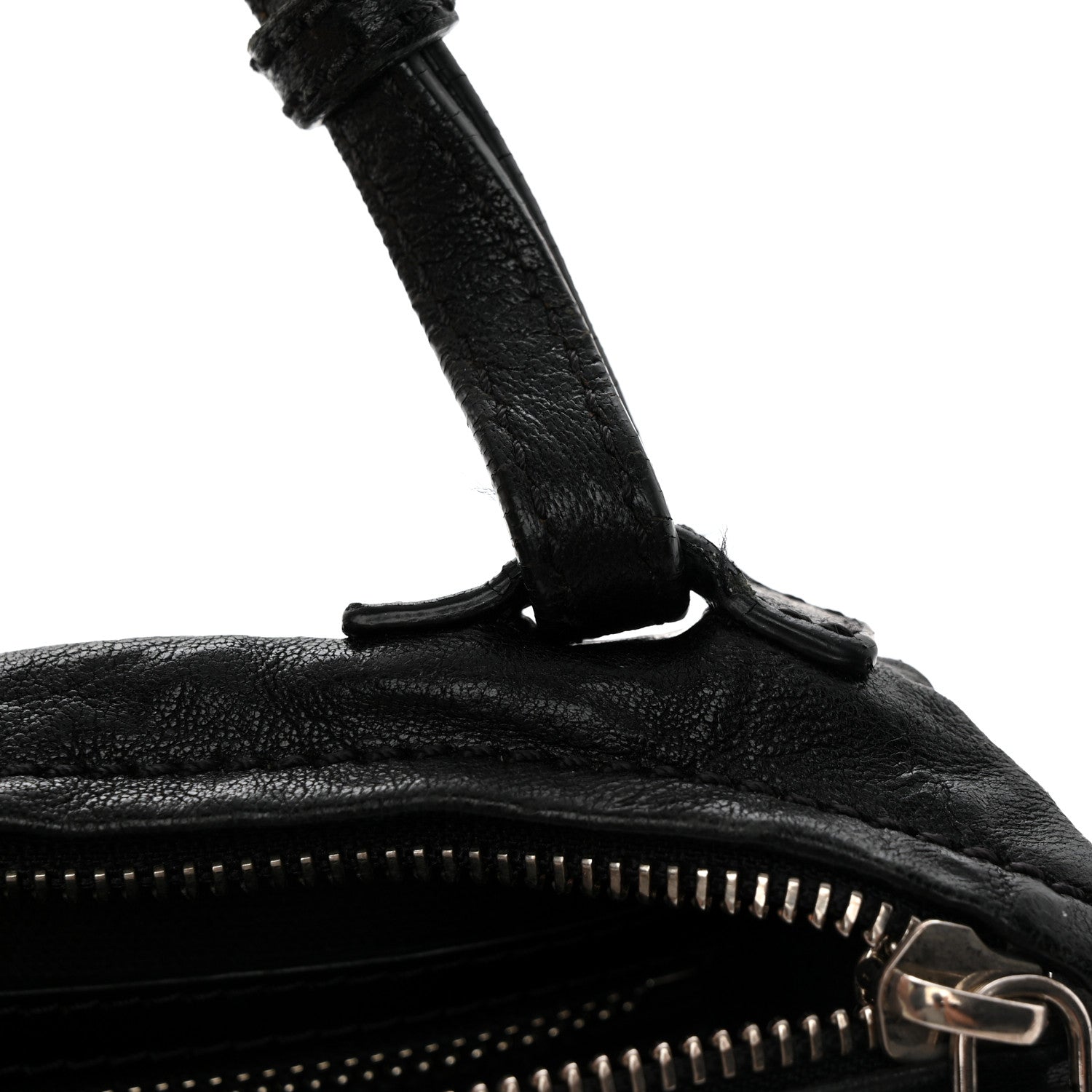 Tumbled Sheepskin Mini Pandora Black