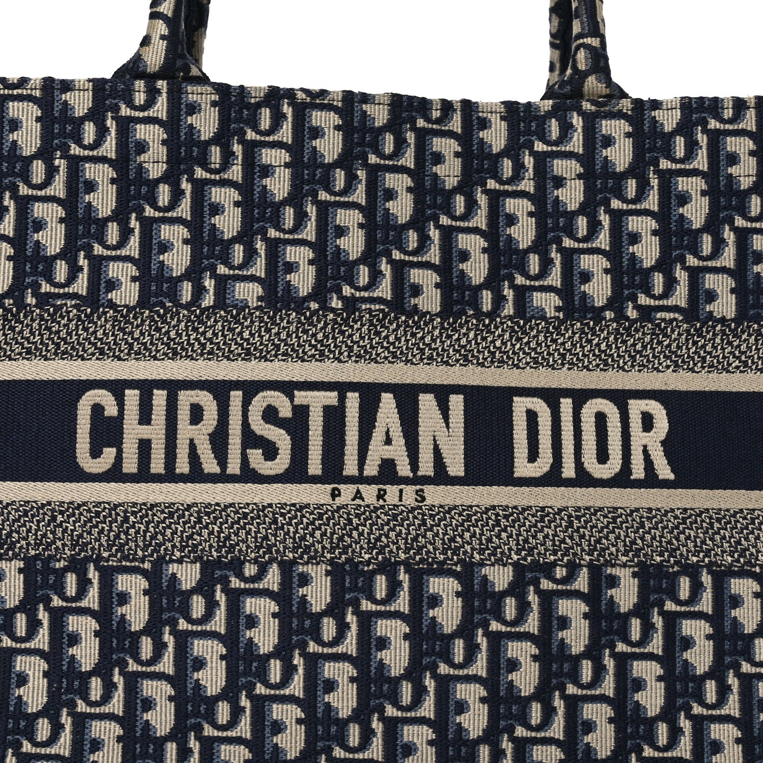 Oblique Medium Book Tote Blue Multicolor