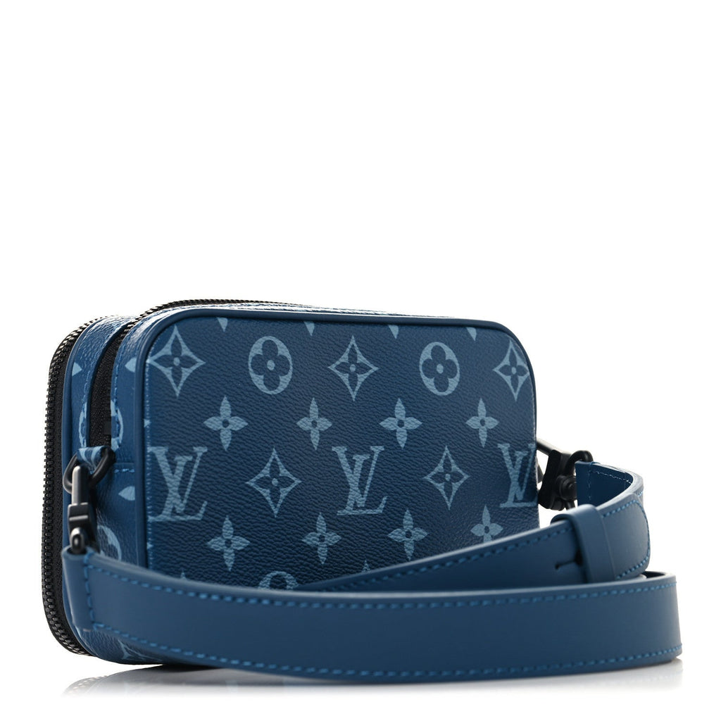 Monogram Alpha Wearable Wallet Atlantic Blue