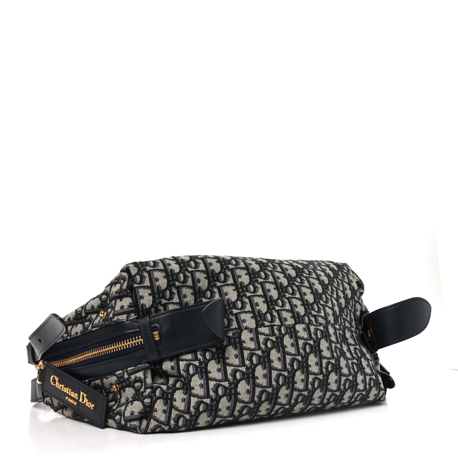 Oblique Large D-Journey Bag Blue