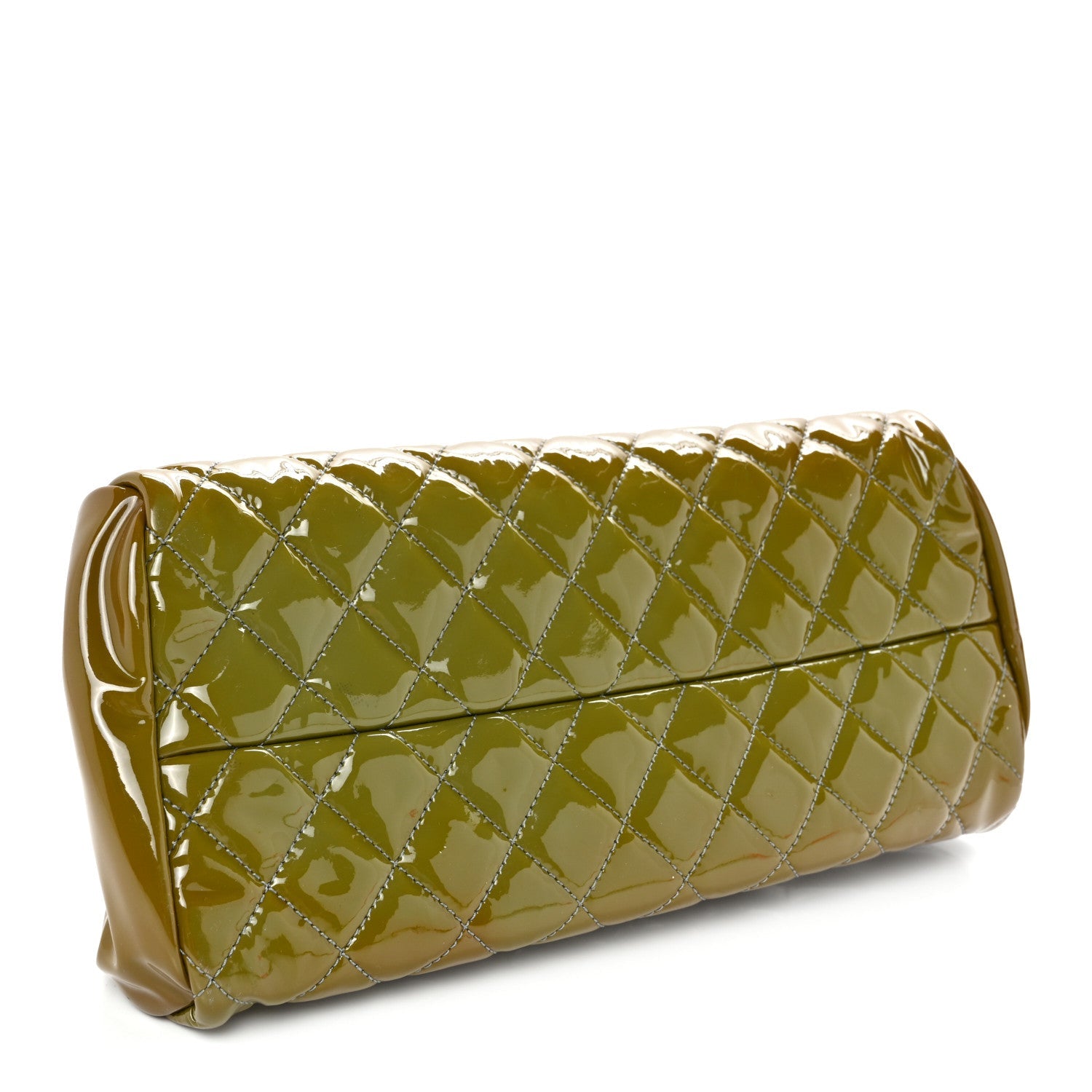 Patent Quilted Small Just Mademoiselle Light Khaki