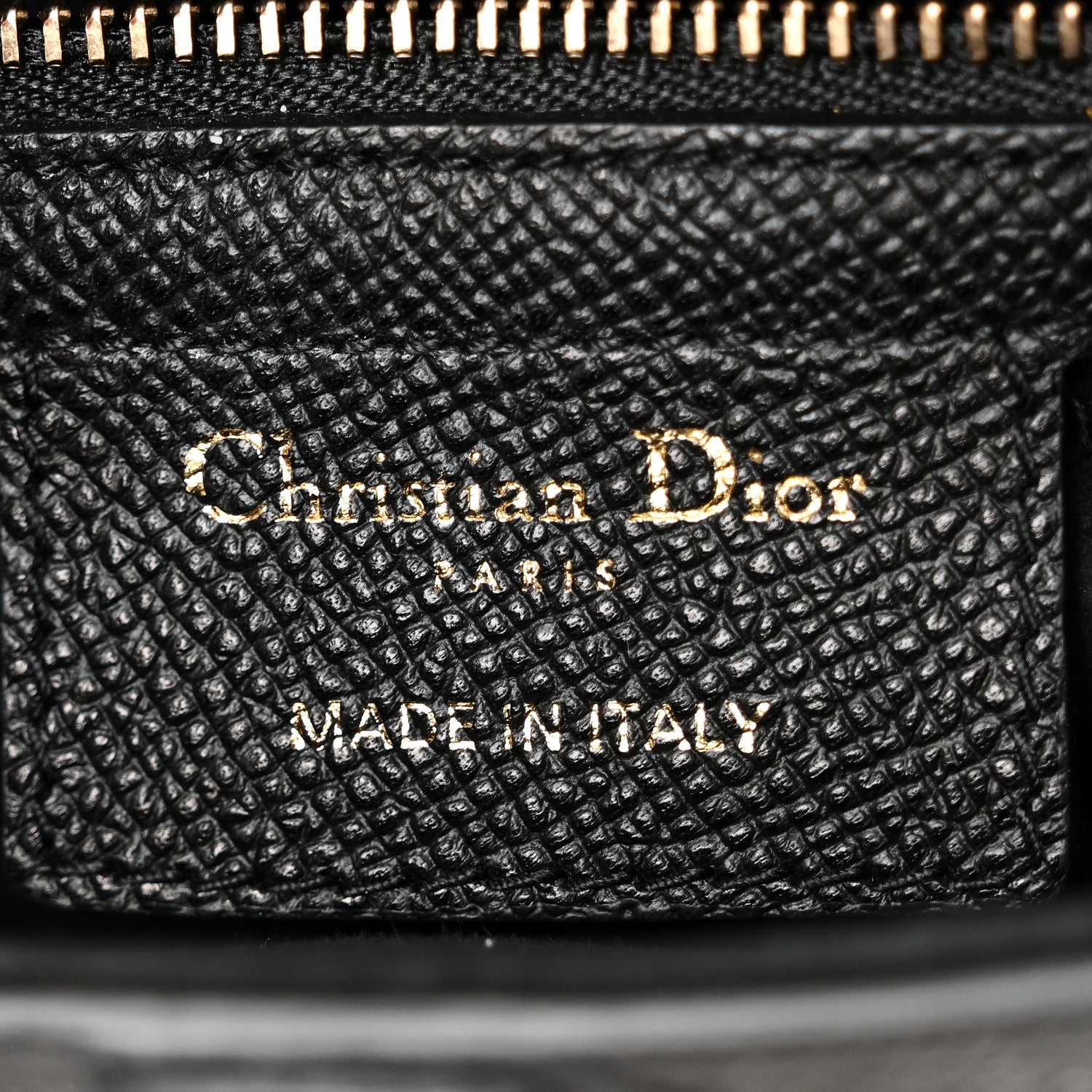 Grained Calfskin Saddle Bag Black