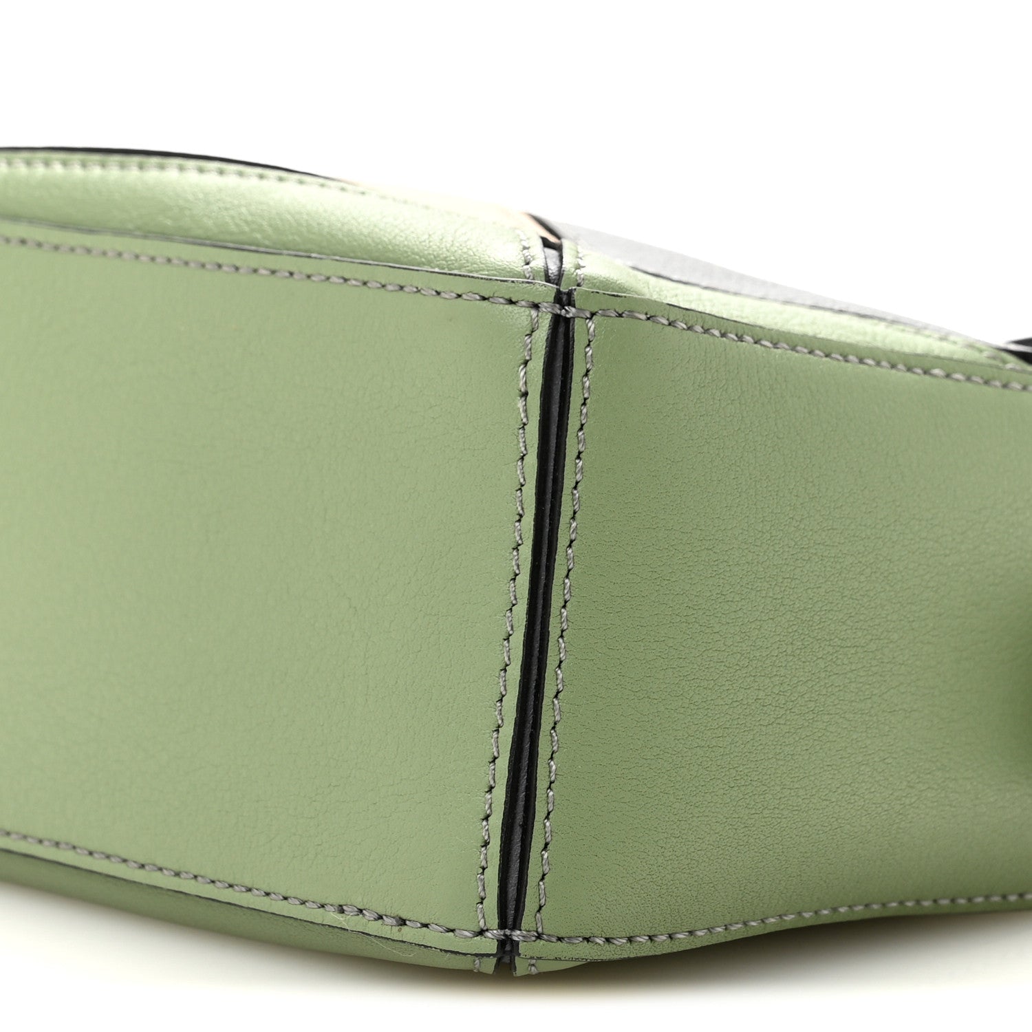 Calfskin Mini Puzzle Bag Asphalt Grey Nude