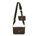 Monogram Felicie Strap & Go Kaki