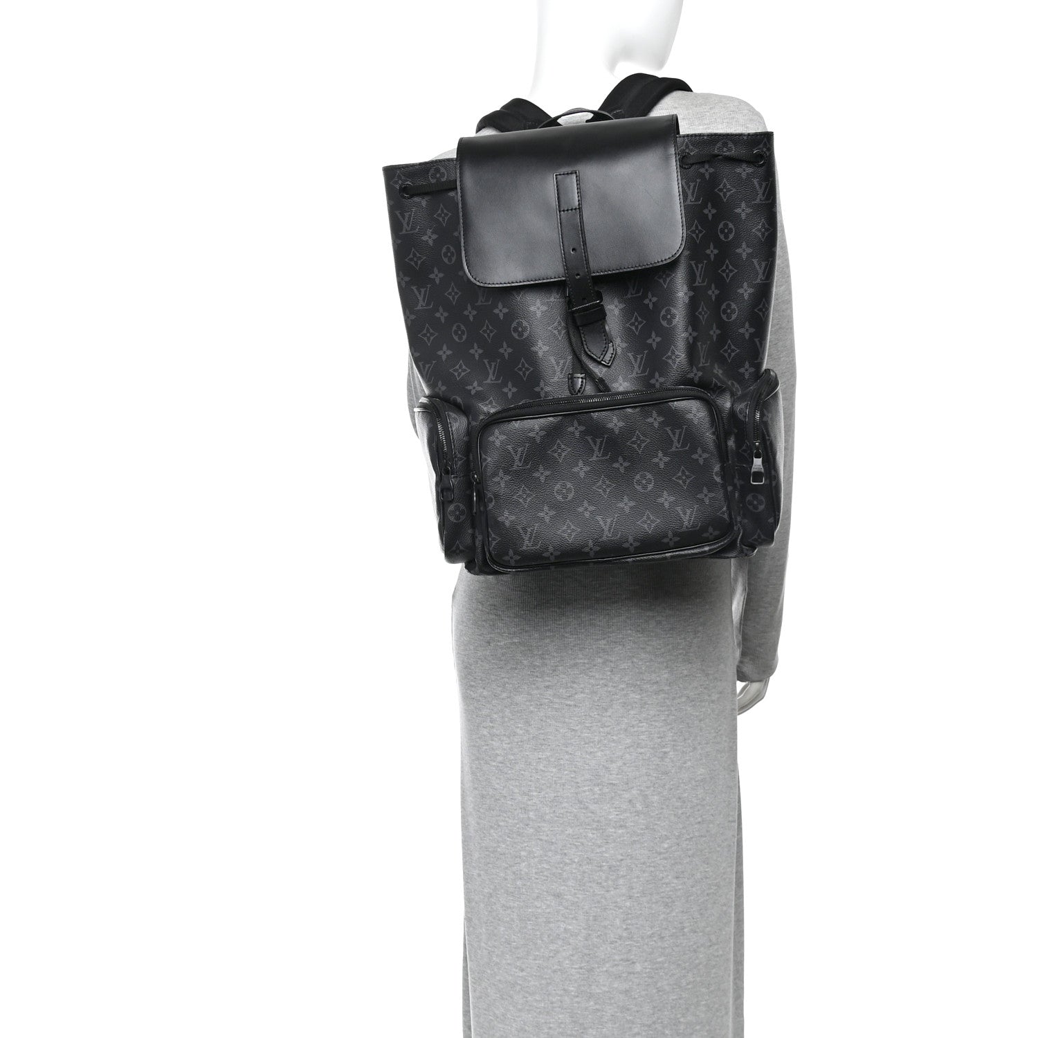 Monogram Eclipse Trio Backpack