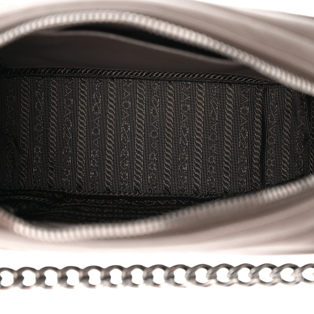 Soft Calfskin Diagramme Camera Bag Bambu