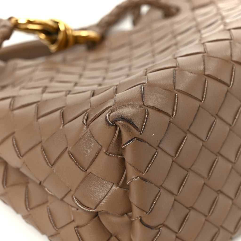 Nappa Intrecciato Small Andiamo Shoulder Bag Pinecone