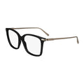 Salvatore Ferragamo Eyeglasses Square Full Rim, Black Frame and Clear Demo Lenses Lens SF2992001