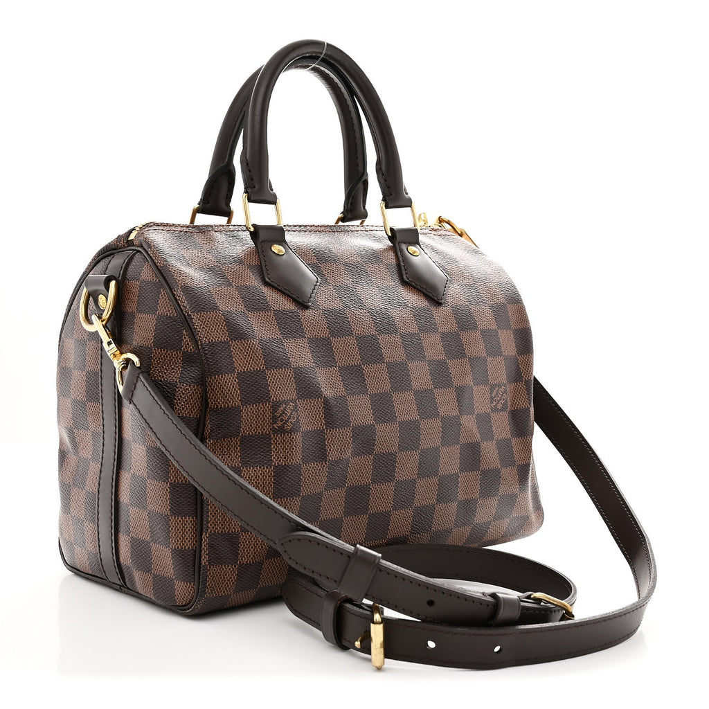 Damier Ebene Speedy Bandouliere 25