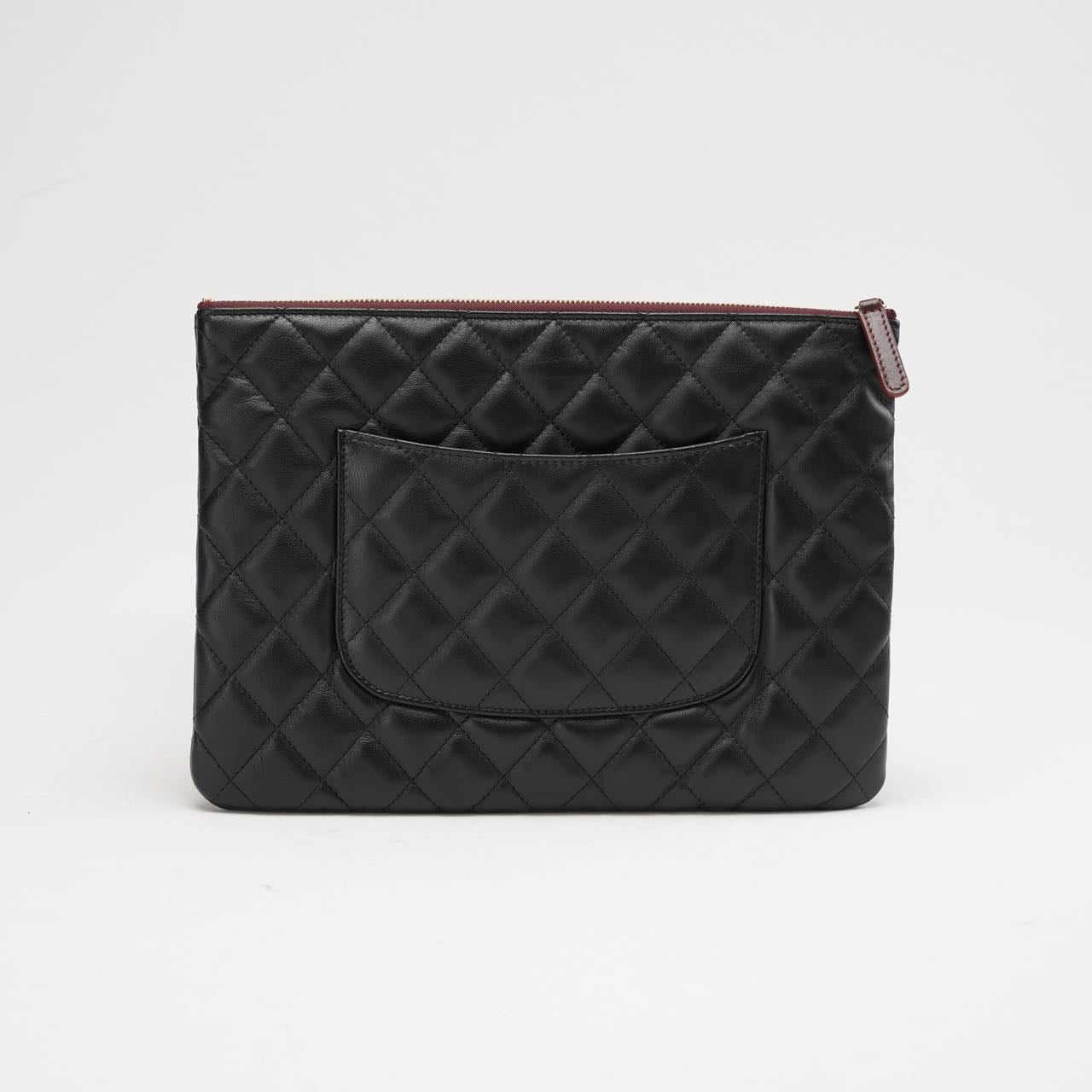 Chanel Classic Clutch New Medium Black 2018