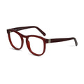 Chloe Eyeglasses Square Full Rim, Bordeaux Frame and Clear Demo Lens Lens CE2712603