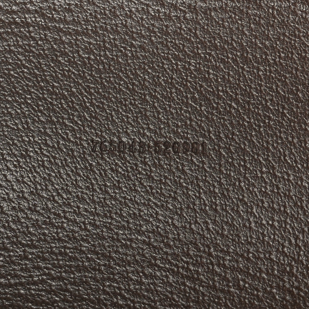 GG Supreme Monogram Textured Calfskin Small Ophidia Shoulder Tote Bag Beige Ebony New Acero