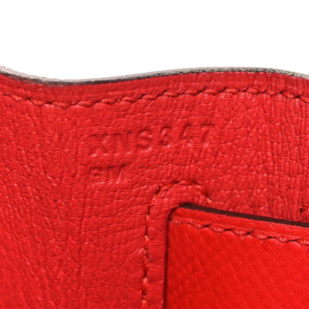 Epsom Kelly Sellier 32 Rouge Casaque