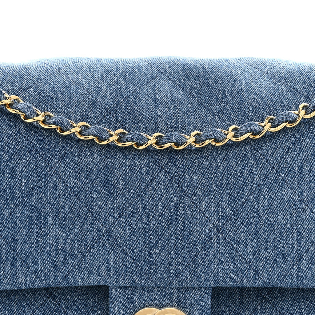 Denim Souplissimo Maxi Flap Blue